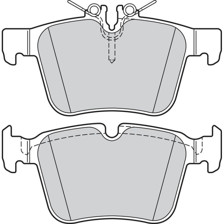 Bremsbelagsatz, Scheibenbremse 302209