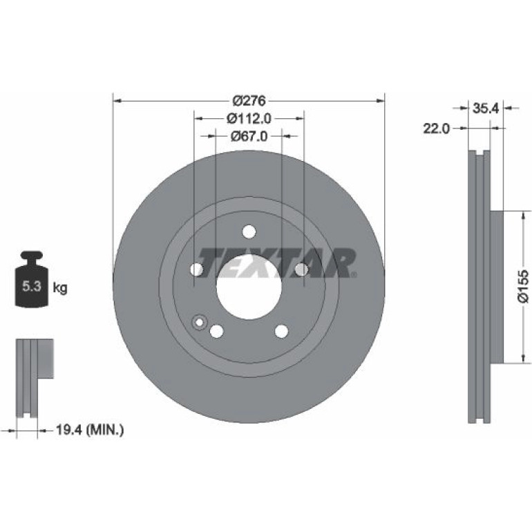 Bremsscheibe 92099603