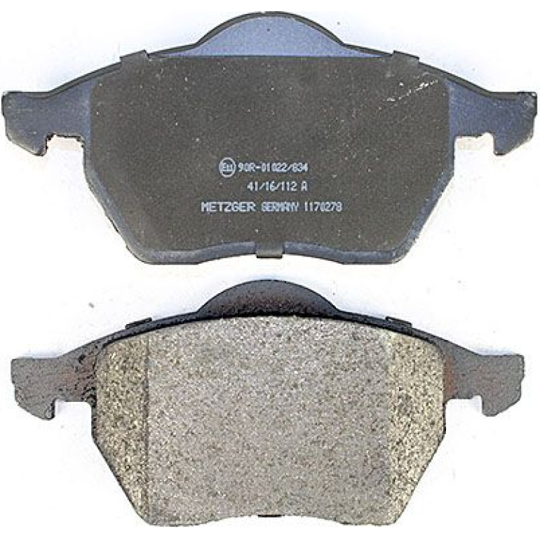 Bremsbelagsatz, Scheibenbremse 1170278 Bremsbelagsatz, Scheibenbremse 1170278