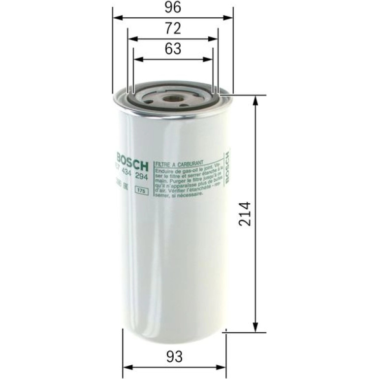 Kraftstofffilter 1 457 434 294