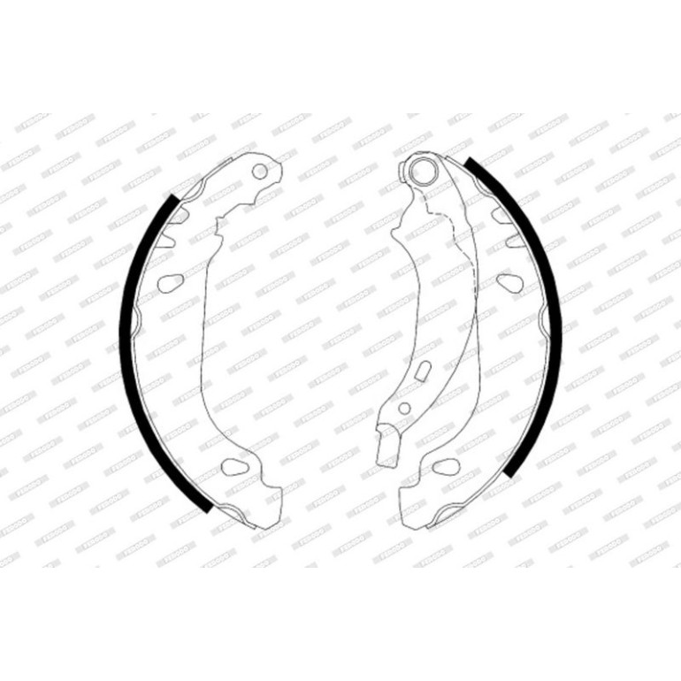 Bremsbackensatz FSB584 Bremsbackensatz FSB584