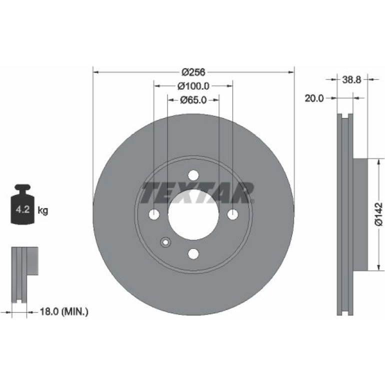 Bremsscheibe 92036803