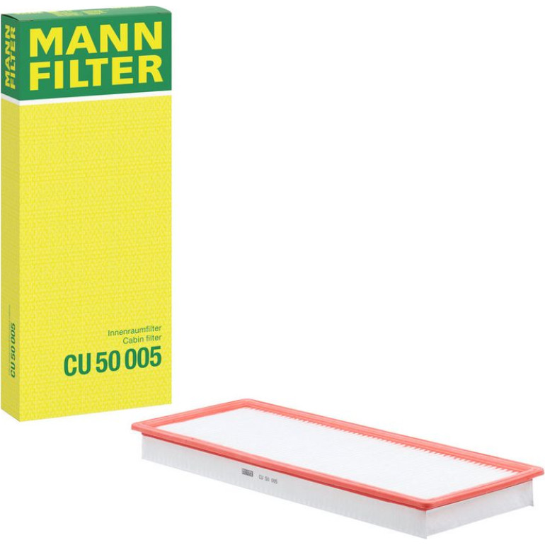 MANN-FILTER CU 50 005 Innenraumfilter, Partikelfilter MANN-FILTER CU 50 005 Innenraumfilter, Partikelfilter