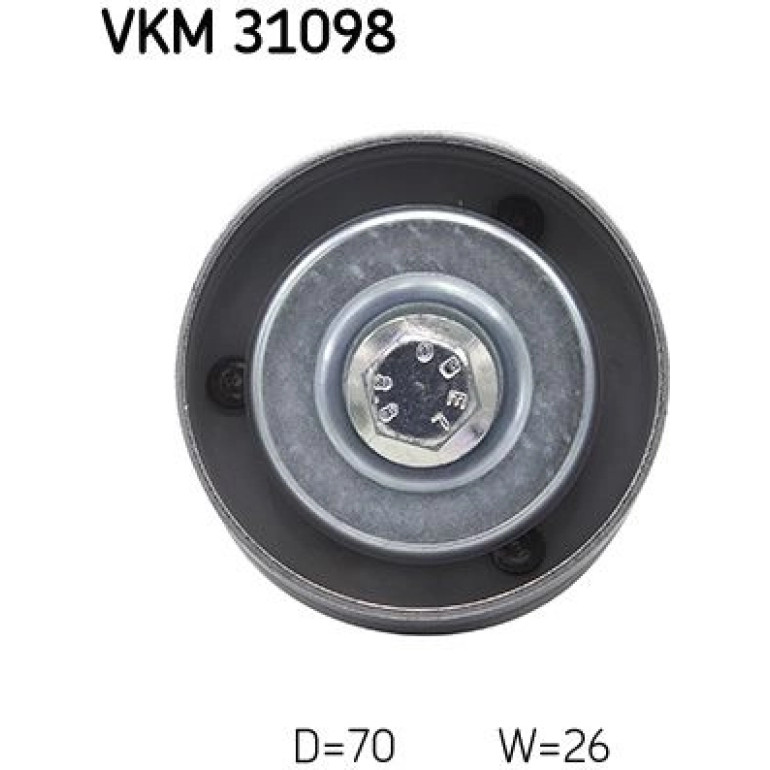 Umlenk-/Führungsrolle, Keilrippenriemen VKM 31098 Umlenk-/Führungsrolle, Keilrippenriemen VKM 31098