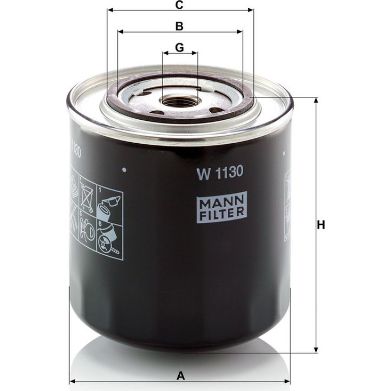 Ölfilter W 1130 Ölfilter W 1130
