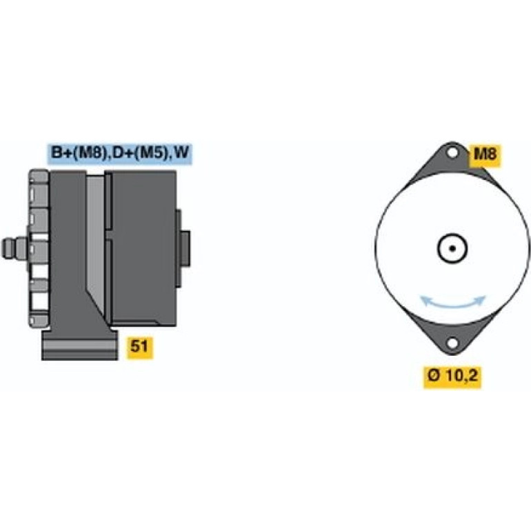 Generator 0 120 484 027 Generator 0 120 484 027