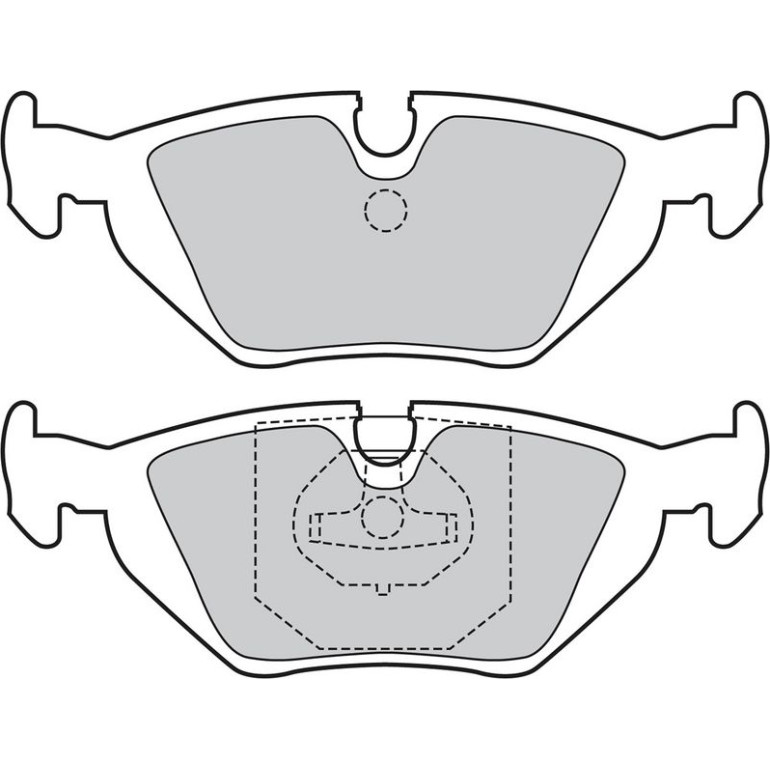 Bremsbelagsatz, Scheibenbremse 598386