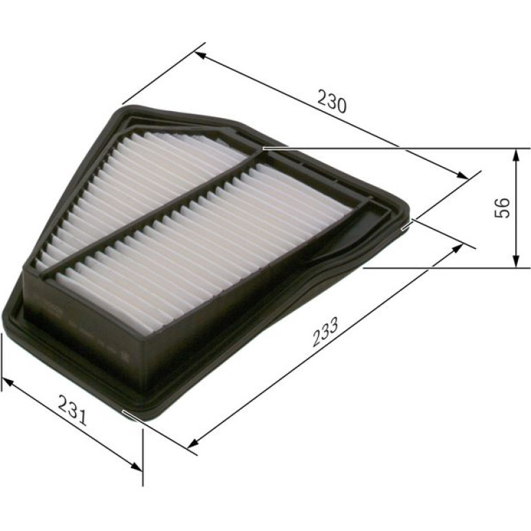 BOSCH F 026 400 494 Luftfilter