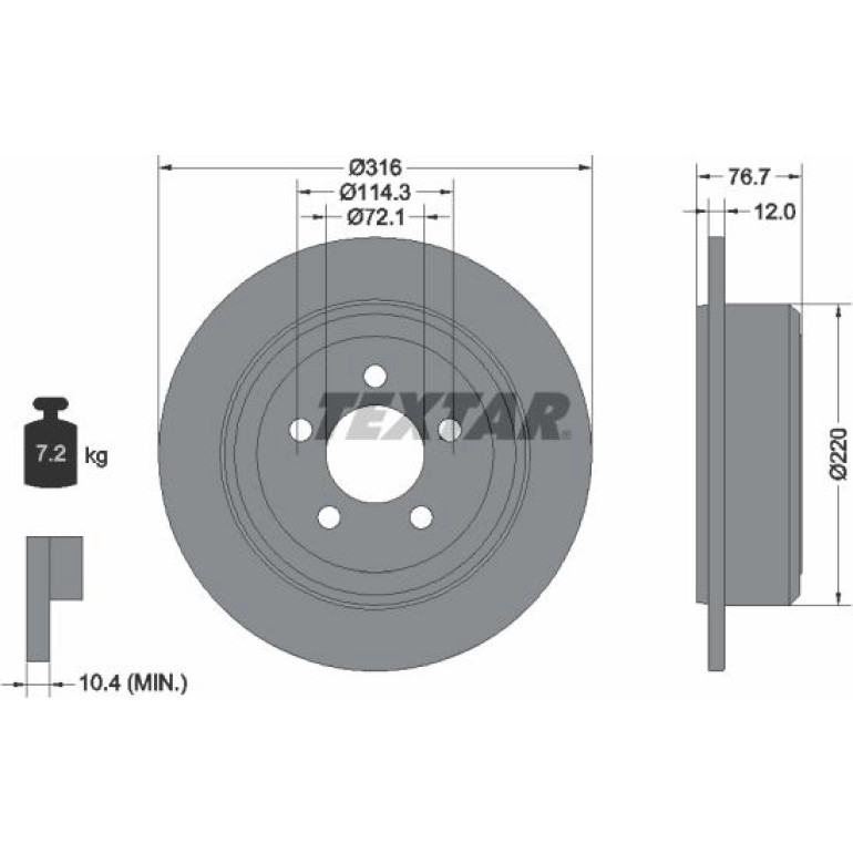Bremsscheibe 92202703