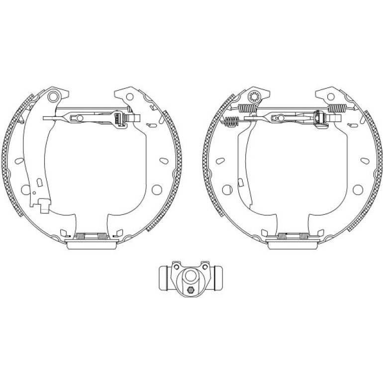 Bremsbackensatz 8DB 355 004-071 Bremsbackensatz 8DB 355 004-071