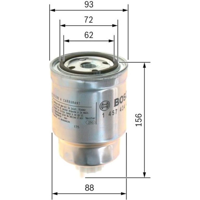 Kraftstofffilter 1 457 434 439 Kraftstofffilter 1 457 434 439