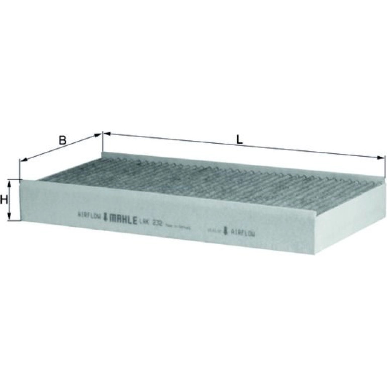 Filter, Innenraumluft LAK 232 Filter, Innenraumluft LAK 232