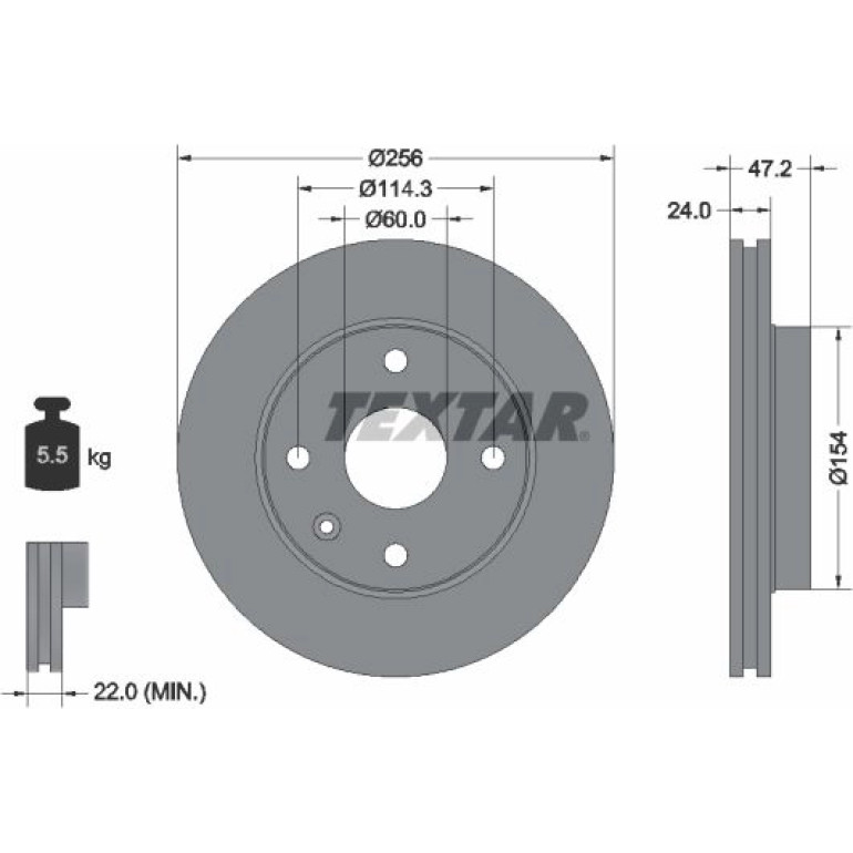 Bremsscheibe 92133500 Bremsscheibe 92133500