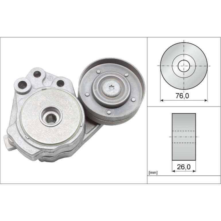 Spannarm, Keilrippenriemen 534 0374 10 Spannarm, Keilrippenriemen 534 0374 10