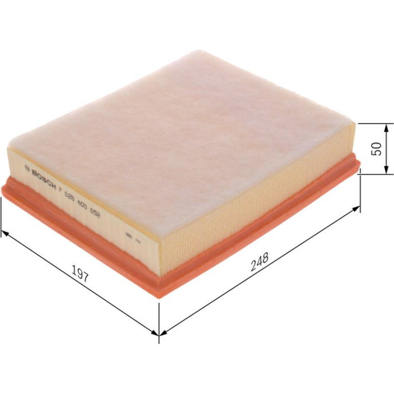 BOSCH F 026 400 052 Luftfilter