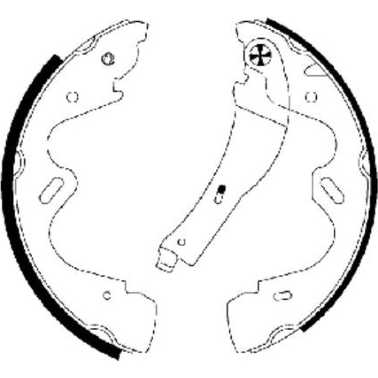 Bremsbackensatz 91065100 Bremsbackensatz 91065100