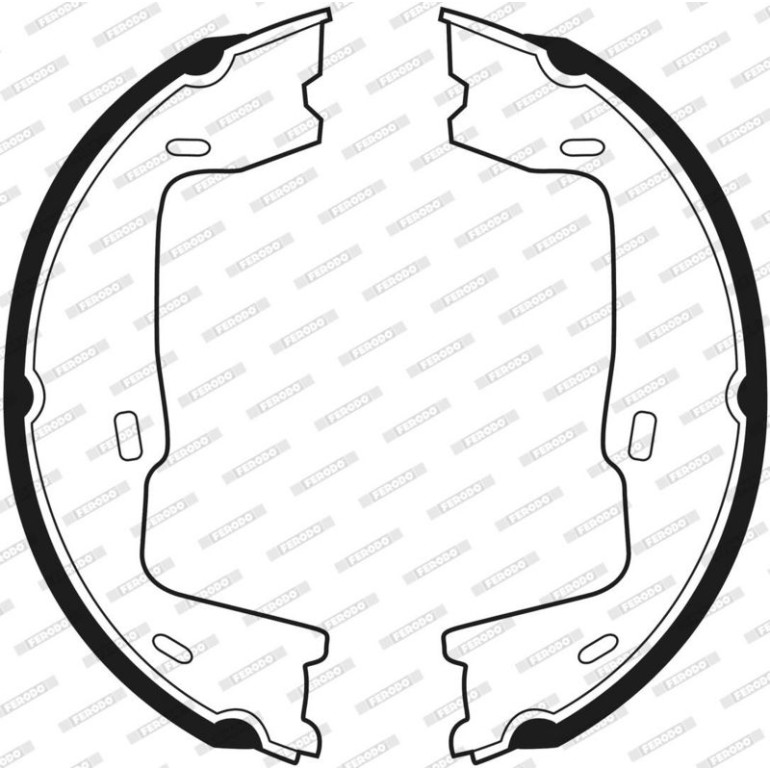 Bremsbackensatz, Feststellbremse FSB227 Bremsbackensatz, Feststellbremse FSB227