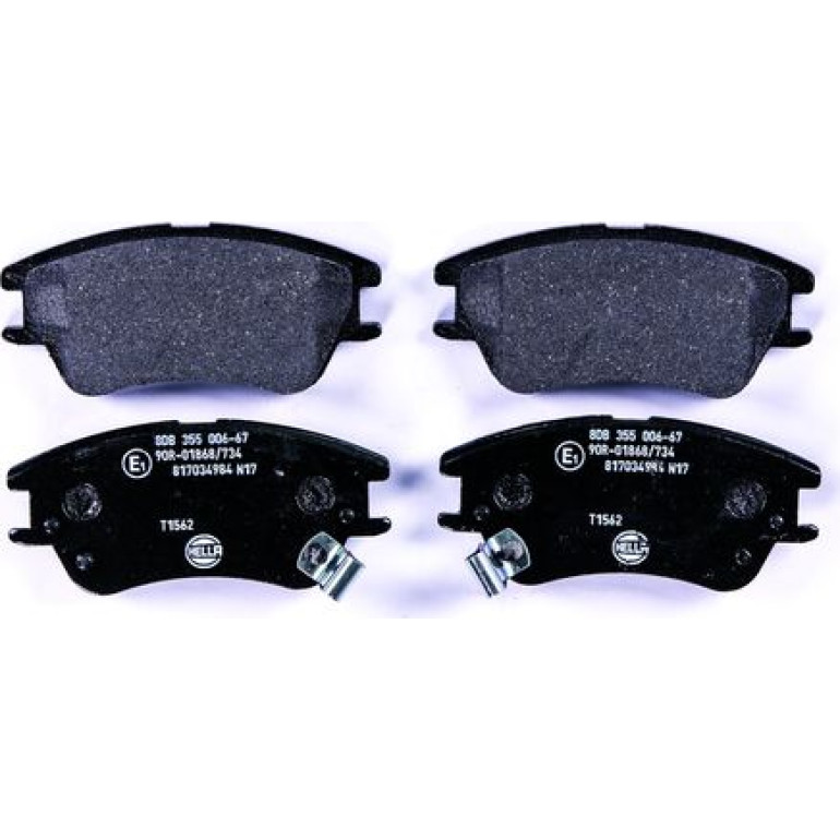 Bremsbelagsatz, Scheibenbremse 8DB 355 006-671 Bremsbelagsatz, Scheibenbremse 8DB 355 006-671