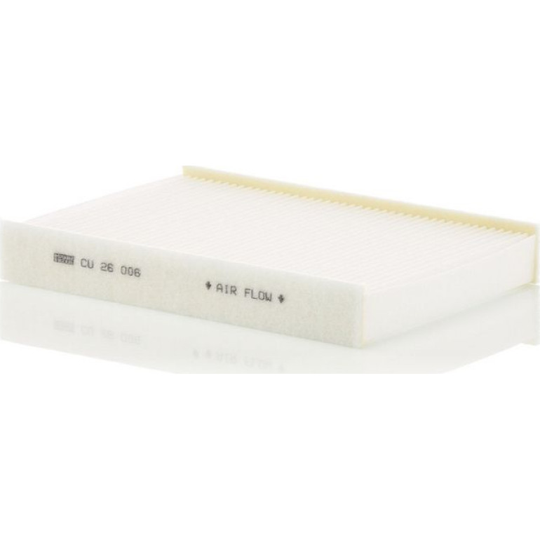 MANN-FILTER CU 26 006 Innenraumfilter, Partikelfilter MANN-FILTER CU 26 006 Innenraumfilter, Partikelfilter