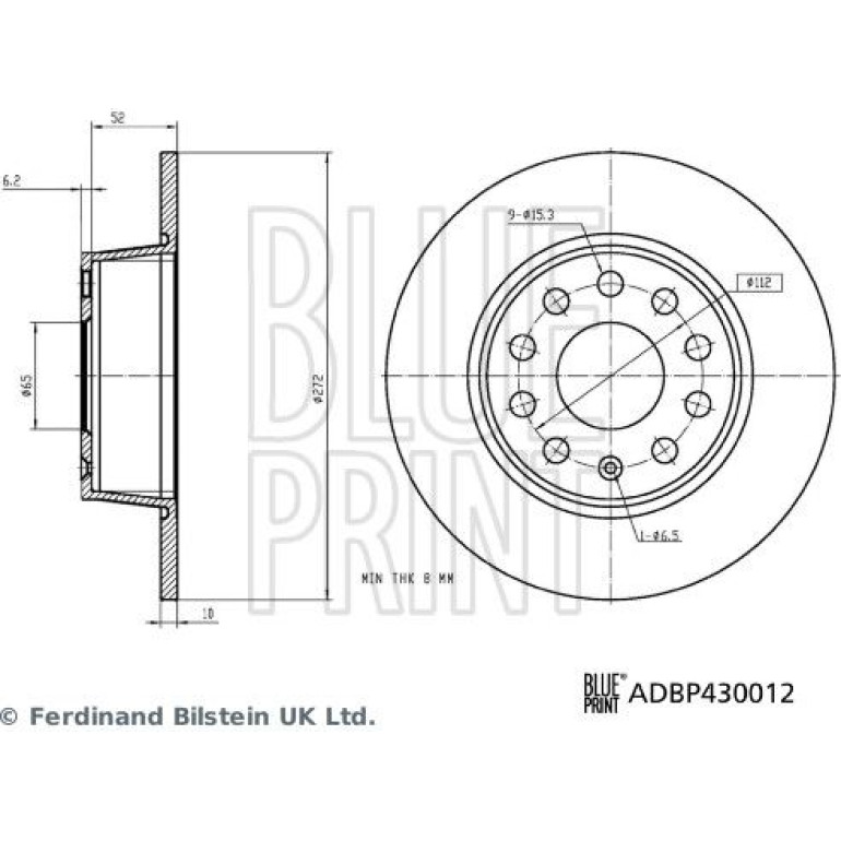 Bremsscheibe ADBP430012