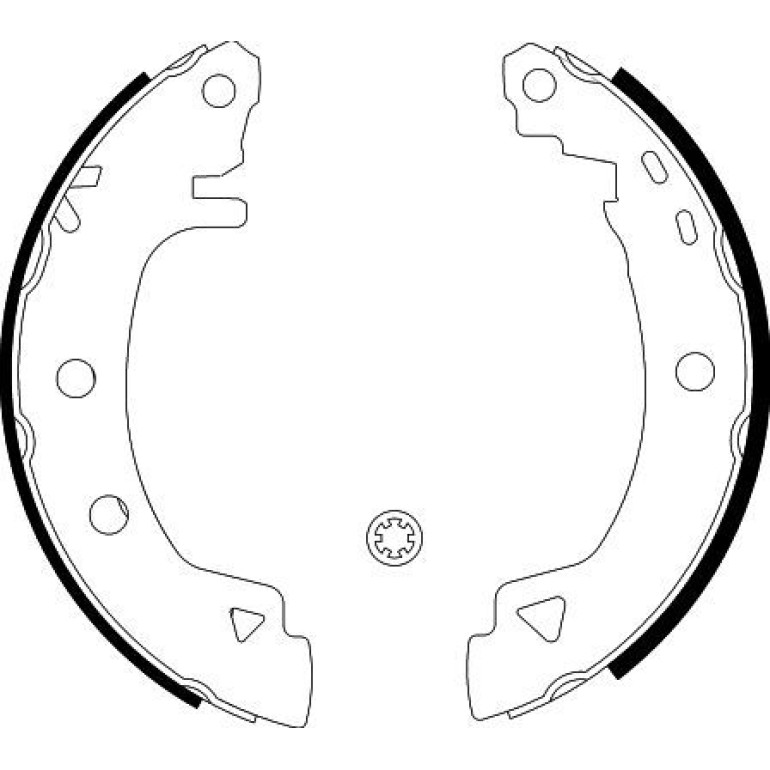 Bremsbackensatz 8DB 355 002-061 Bremsbackensatz 8DB 355 002-061