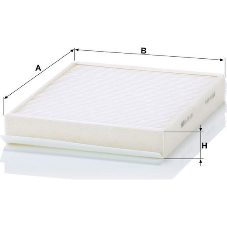 MANN-FILTER CU 25 027 Innenraumfilter, Partikelfilter MANN-FILTER CU 25 027 Innenraumfilter, Partikelfilter