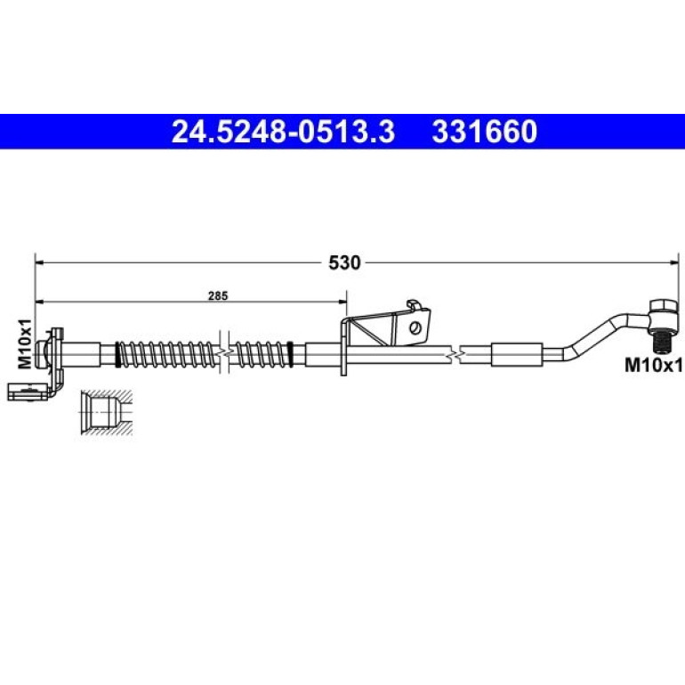 Bremsschlauch 24.5248-0513.3 Bremsschlauch 24.5248-0513.3