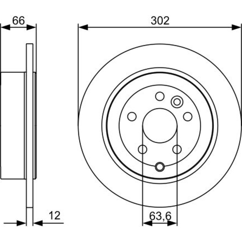Bremsscheibe 0 986 479 518 Bremsscheibe 0 986 479 518