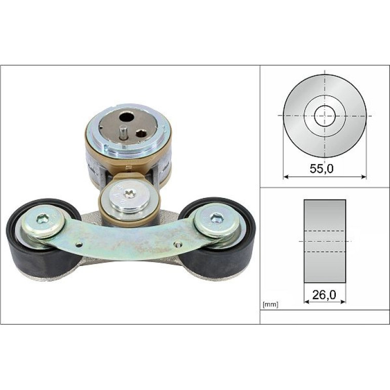 Riemenspanner, Keilrippenriemen 534 0826 10