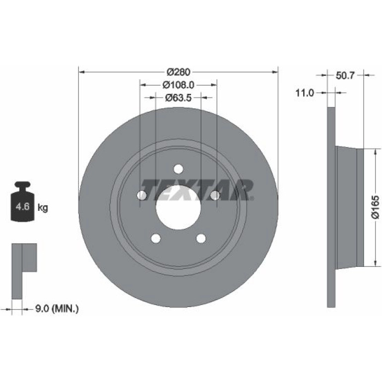 Bremsscheibe 92238903 Bremsscheibe 92238903