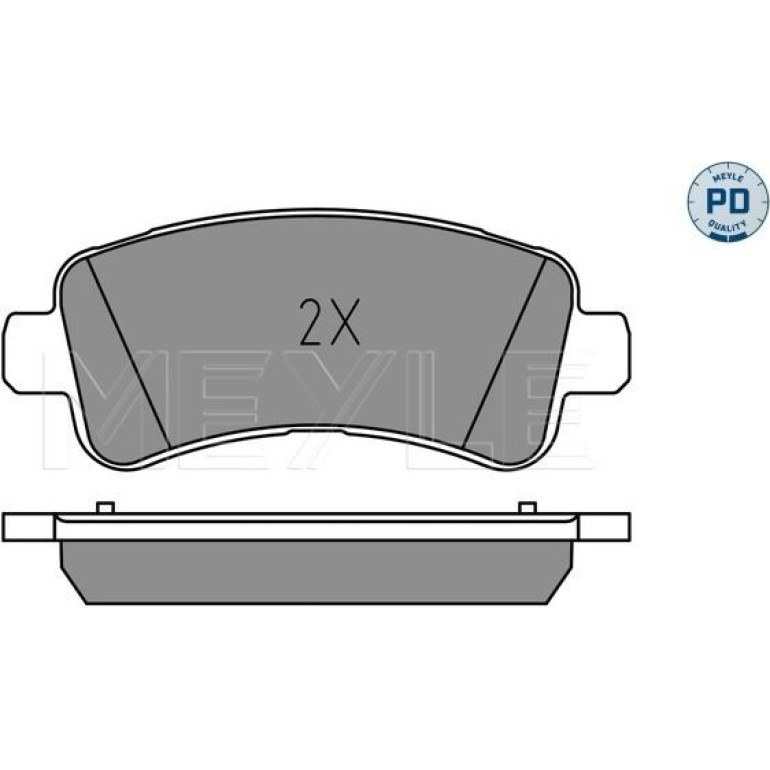 Bremsbelagsatz, Scheibenbremse 025 259 8721/PD Bremsbelagsatz, Scheibenbremse 025 259 8721/PD