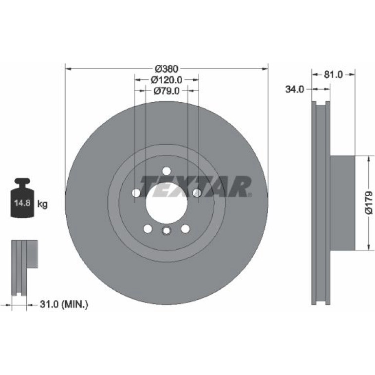 Bremsscheibe 92233905 Bremsscheibe 92233905