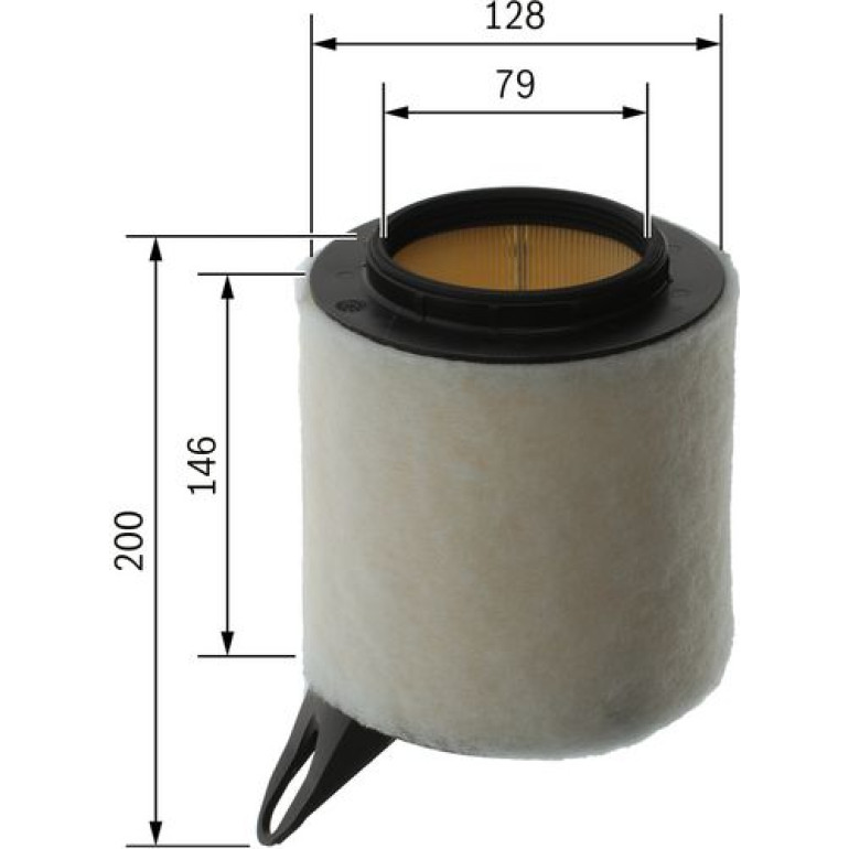 BOSCH F 026 400 018 Luftfilter BOSCH F 026 400 018 Luftfilter