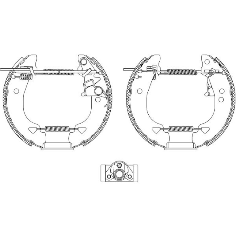 Bremsbackensatz 8DB 355 004-331 Bremsbackensatz 8DB 355 004-331