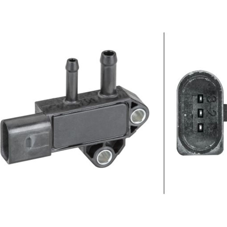 Sensor, Abgasdruck 6PP 009 409-361