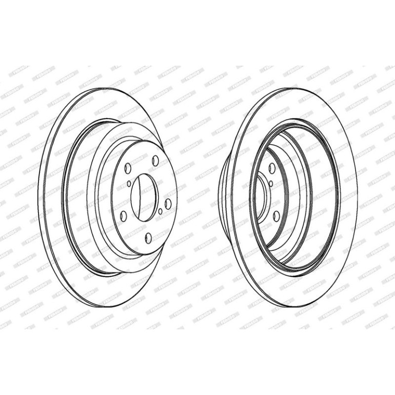 Bremsscheibe DDF678C Bremsscheibe DDF678C