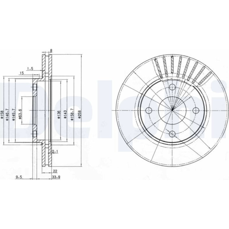 Bremsscheibe BG3359C Bremsscheibe BG3359C
