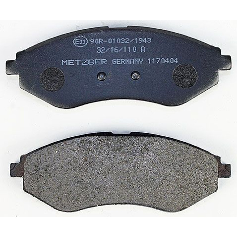 Bremsbelagsatz, Scheibenbremse 1170404 Bremsbelagsatz, Scheibenbremse 1170404