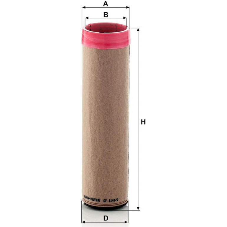 Sekundärluftfilter CF 1141/2