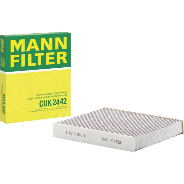 MANN-FILTER CUK 2442 Innenraumfilter, Aktivkohlefilter