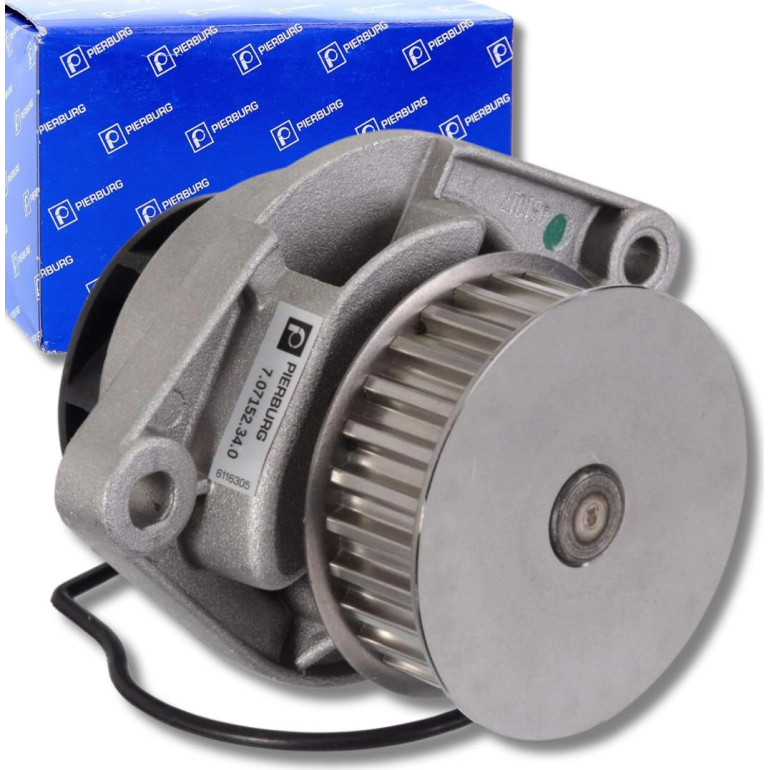 PIERBURG 7.07152.34.0 Wasserpumpe mit Dichtring, ohne Kühlmittelregler, mechanisch PIERBURG 7.07152.34.0 Wasserpumpe mit Dichtring, ohne Kühlmittelregler, mechanisch