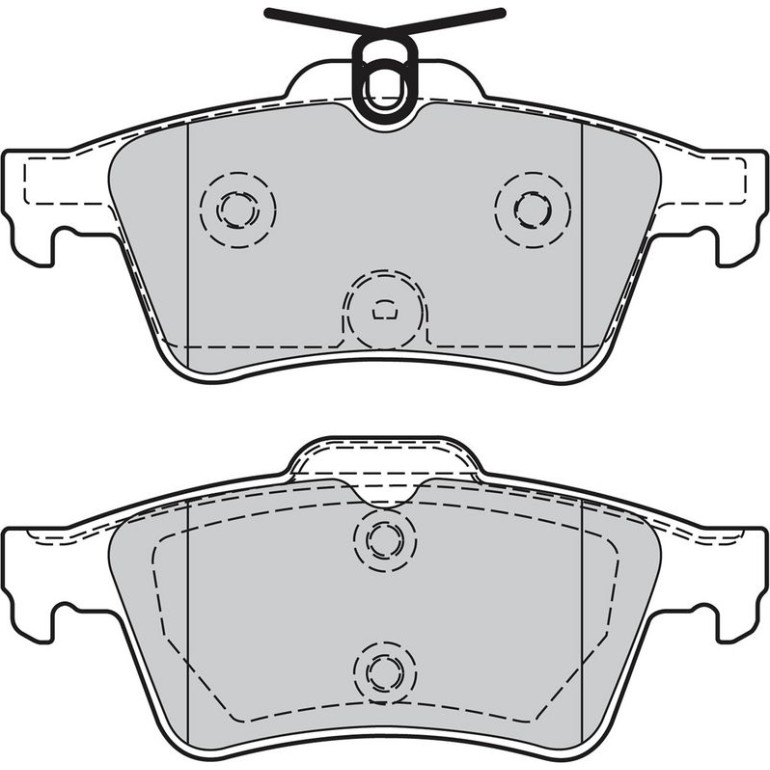Bremsbelagsatz, Scheibenbremse 601358 Bremsbelagsatz, Scheibenbremse 601358