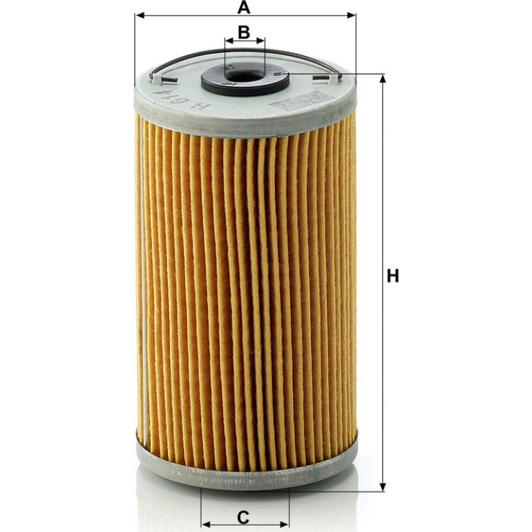 Ölfilter H 614 N