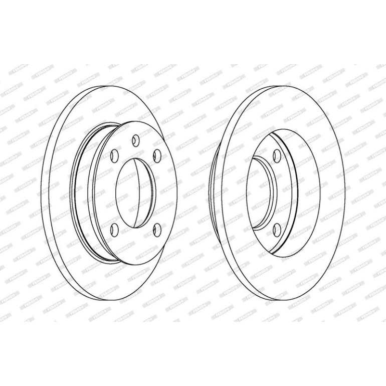 Bremsscheibe DDF079