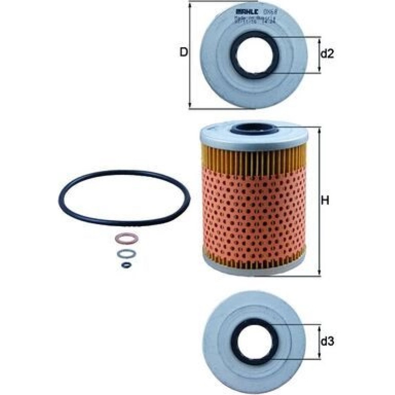 Ölfilter OX 68D Ölfilter OX 68D