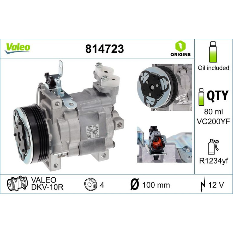 Kompressor, Klimaanlage 814723 Kompressor, Klimaanlage 814723