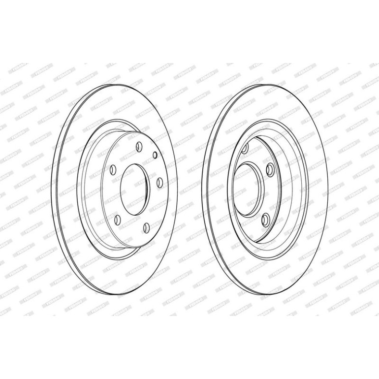 Bremsscheibe DDF2477C