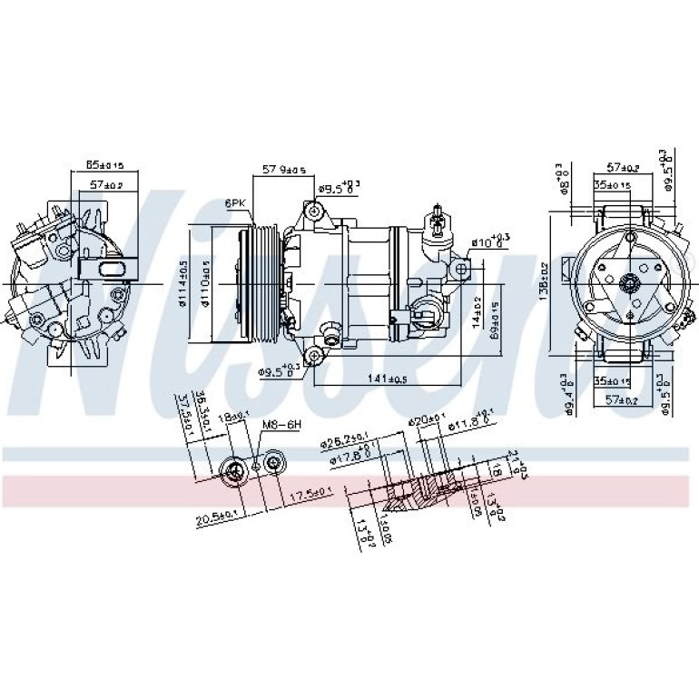 Kompressor, Klimaanlage 890056 Kompressor, Klimaanlage 890056