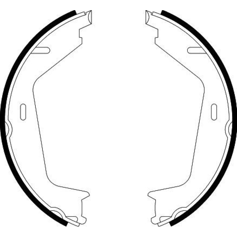 Bremsbackensatz, Feststellbremse 8DA 355 050-591
