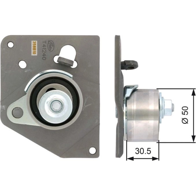Spannrolle, Zahnriemen T41240 Spannrolle, Zahnriemen T41240